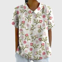Light Pink with Floral Print#Light Pink with Floral Print_1