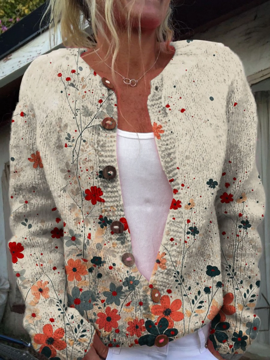 Beige Floral#Beige Floral_1