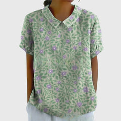 Green with Floral Print#Green with Floral Print_1